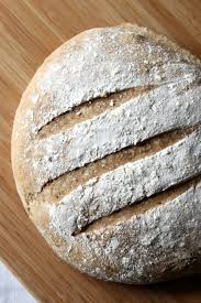 homemade whole wheat crusty bread