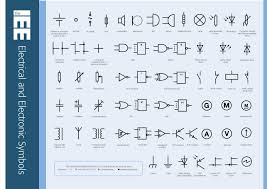 Electrical And Electronic Symbols In 2019 Electrical