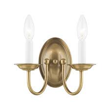Antique Brass Wall Sconce 4152