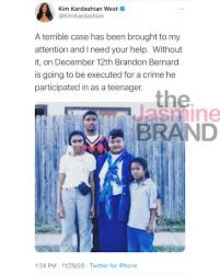Having gotten to know brandon, i am heartbroken about this execution. Kim Kardashian Petitions To Stop The Execution Of A Death Row Inmate Convicted Of Killing Two Ministers In 1999 Thejasminebrand