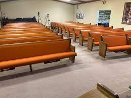 used pews by a church free