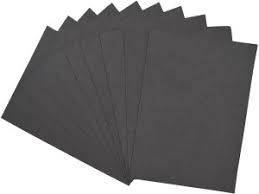 Paraspapermart 75 Gsm Black Paper Black Chart Paper Pack Of 100 Sheets Unruled A4 A4 Paperset Of 1 Black