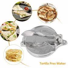 Aluminium Tortilla Press By Norpro Easily Create Tasty Tortillas  gambar png