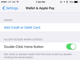 access wallet and apple pay