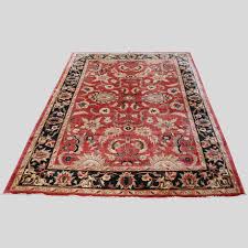 afghan wool and silk carpet 20th