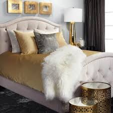 best grey and gold bedroom decoration ideas