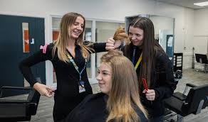 hairdressing barbering coleg cambria