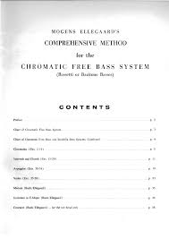 Ellegaard Comprehensive Method For Free Bass