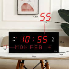 Maxbell Large Digital Wall Clock Easy