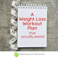 weight loss workout plan fat loss