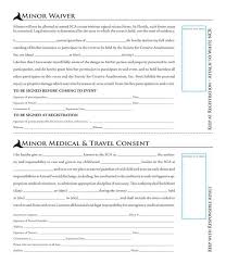 free 10 minor travel consent forms in