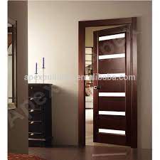 A modern interior door is a great replacement installation that can easily blend with any home décor because its contemporary design can attract attention and really appealing. Best Interior Bedroom Wood Doors Designs Solid Wood Glass Panel Doors Clean Room Door View Interior Wood Doors Apex Product Details From Guangzhou Apex Building Material Co Limited On Alibaba Com