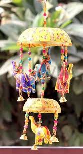 Multicolor Handmade Rajasthani Elephant