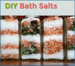 diy bath salts a homemade bath soak