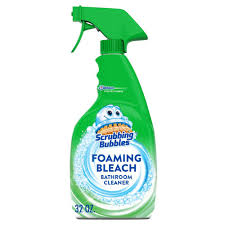 foaming bleach bathroom cleaner