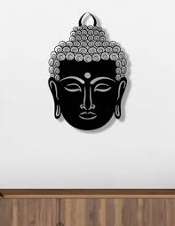 Vinoxo Buddha Metal Wall Hanging Art Decor