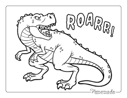 Best Dinosaur Coloring Pages For Kids