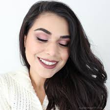 holiday makeup tutorial using