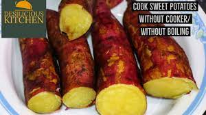 Boil for 30 to 45 minutes or until the potatoes are fork tender. Recipe 67 How To Boil Sweet Potatoes Shakarkandi Without Water Navratri Recipes Youtube