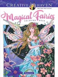 Flower Fairies Coloring Book For
