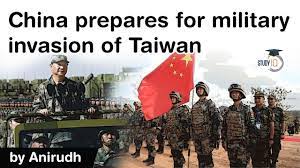 China vs Taiwan - Chinese defence forces prepares for a possible military  invasion of Taiwan #UPSC - YouTube