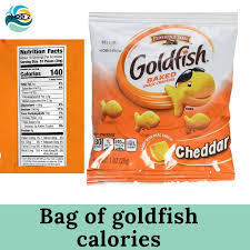 bag of goldfish calories everything