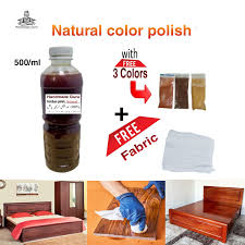 furniture polish natural wood colour