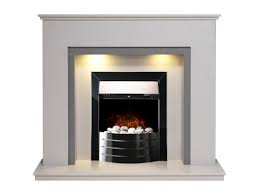 allnatt white grey marble fireplace