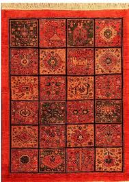 persian handwoven carpet kheshti design