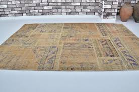 turkish patchwork modern rug