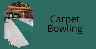 indoor carpet bowling event on 25