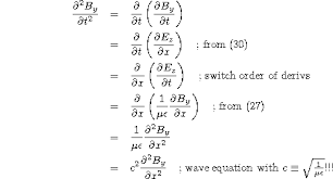 Wave Equation For The Electric And