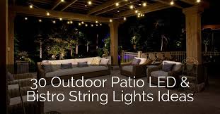 30 Outdoor Patio Led Bistro String