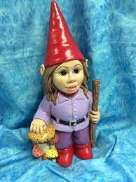 Ceramic Girl Gnome Gnome Girl Gnome