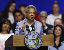 She took office on 20 may 2019. Lightfoot Sworn In As Chicago Mayor This City Felt Like Where I Belonged Chicago News Wttw
