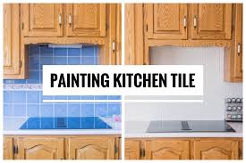 diy painting kitchen tiles eclectic spark