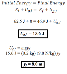 Energy Of Motion Formula Equation