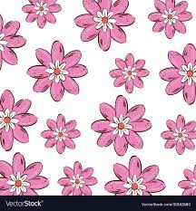 background cute flowers pink color