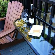 Outdoor Deck Railing Tables