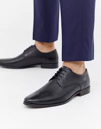 Discover our men's shoes with asos. Asos Design Derby Shoes In Black Leather Asos