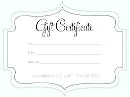 Free Massage Gift Certificate Template Coupon Specialization