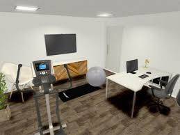 how to build a home gym in an office
