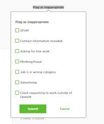 Flag Clients Asking For Free Work Upwork Community