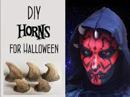 tutorial how to make diy horns for