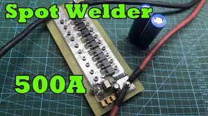 make powerful spot welder 18650 battery