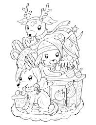 Download and print free christmas puppy coloring pages. Free Printable Christmas Dog Coloring Page Download It From Https Museprintab Dog Coloring Page Printable Christmas Coloring Pages Christmas Coloring Sheets