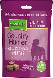Shopping for only natural pet rawnibs freeze dried beef 10 oz? Venison With Blueberry Natural Dog Food Country Hunter Freeze Dried Treats