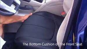 How to install Clazzio car seat cover for the Front seat. - YouTube