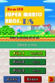Have a(jump)held down while falling towards the turtle(be careful of the big fish that jumps out of the water). The Nsmb Hacking Domain New Ish Super Mario Bros Ds