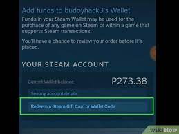 How to redeem steam gift card. 3 Ways To Redeem A Steam Wallet Code Wikihow